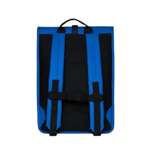 NWT! Rains Rolltop Rucksack W3 in Blue Waves - Unisex - Picture 2 of 8